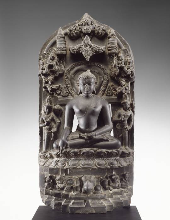 Unknown (Artist); Shakyamuni Triumphing over Mara; 11th century